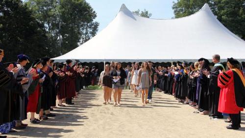 Rivier graduation ceremony event